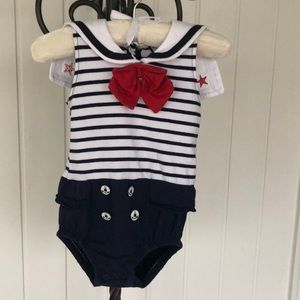Toddler girl sailor outfit